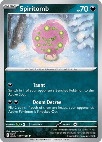 Spiritomb (129/198) [Scarlet & Violet: Base Set]