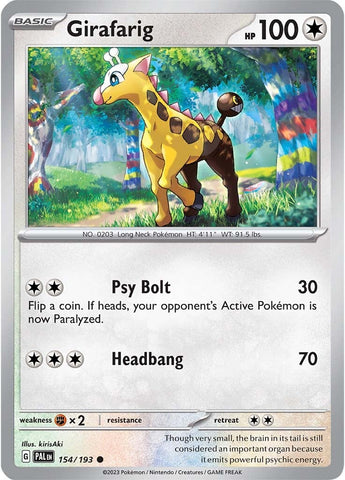 Girafarig (154/193) [Scarlet & Violet: Paldea Evolved]