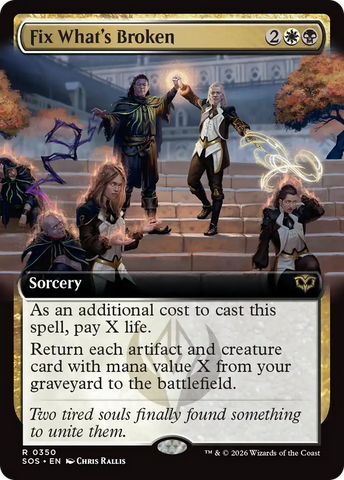 Fix What's Broken (Extended Art) [Secrets of Strixhaven]