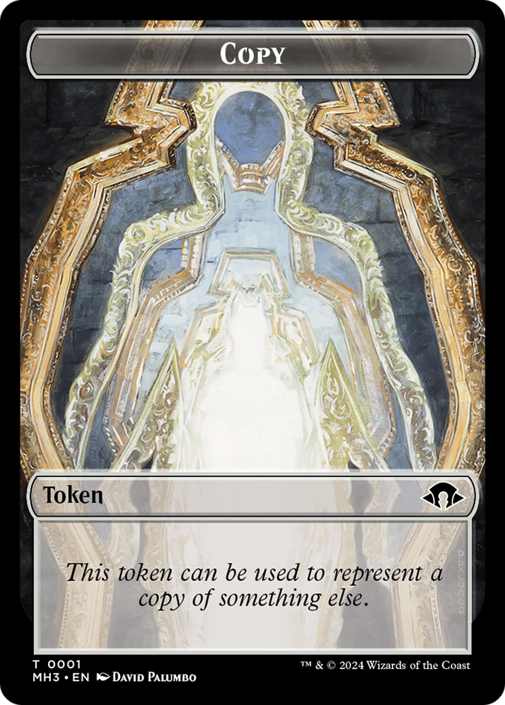 Thopter // Copy Double-Sided Token [Modern Horizons 3 Commander Tokens]