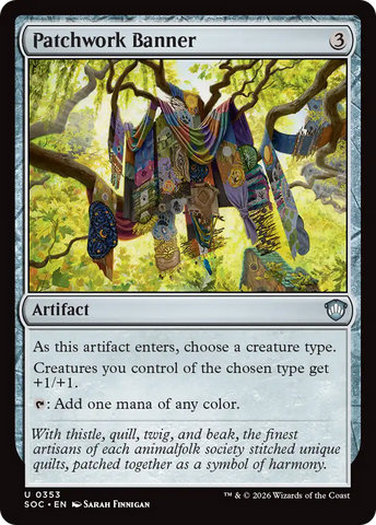 Patchwork Banner [Secrets of Strixhaven Commander]