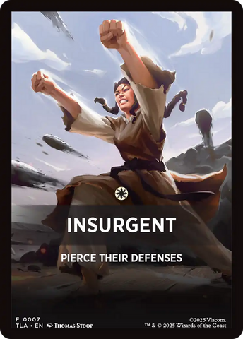 Insurgent Theme Card [Avatar: The Last Airbender Tokens]