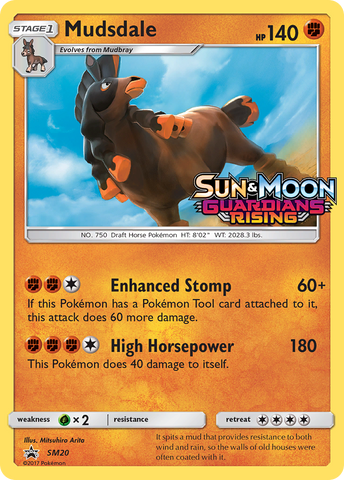 Mudsdale (SM20) [Sun & Moon: Black Star Promos]