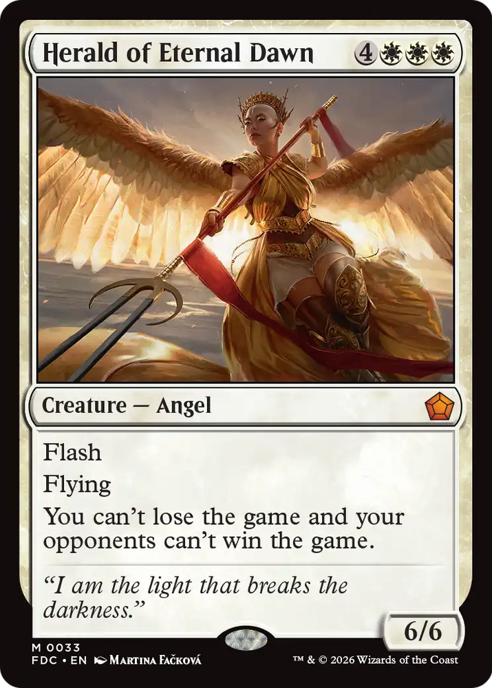 Herald of Eternal Dawn [Foundations Commander]