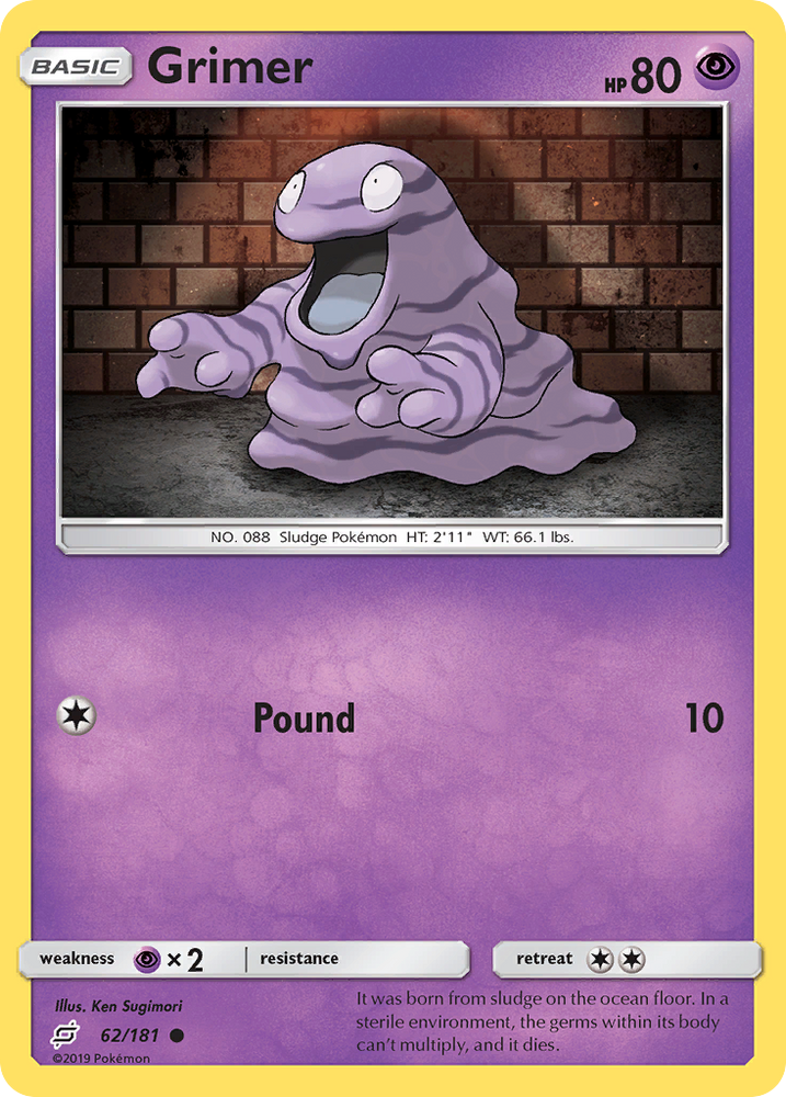 Grimer (62/181) [Sun & Moon: Team Up]