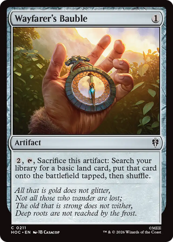 Wayfarer's Bauble [The Hobbit: Eternal-Legal]