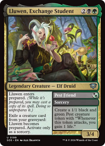 Lluwen, Exchange Student [Secrets of Strixhaven]