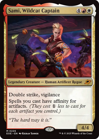Sami, Wildcat Captain [Edge of Eternities]