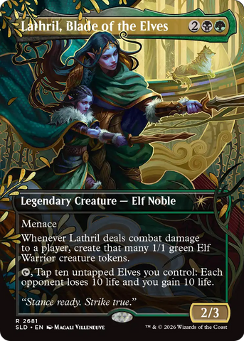 Lathril, Blade of the Elves [Secret Lair Drop Series]