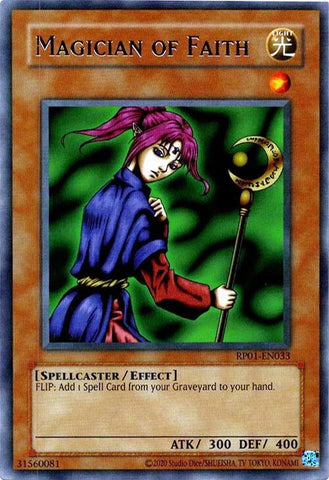 Magician of Faith [RP01-EN033] Rare