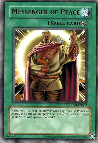 Messenger of Peace [RP01-EN082] Rare