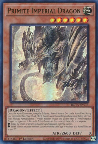 Primite Imperial Dragon [ROTA-EN013] Ultra Rare