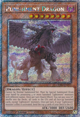 Punishment Dragon (Platinum Secret Rare) [RA03-EN015] Platinum Secret Rare