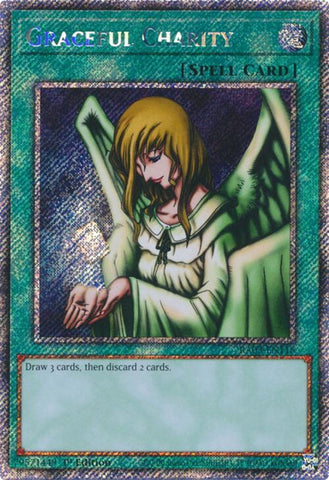 Graceful Charity (Platinum Secret Rare) [RA03-EN116] Platinum Secret Rare