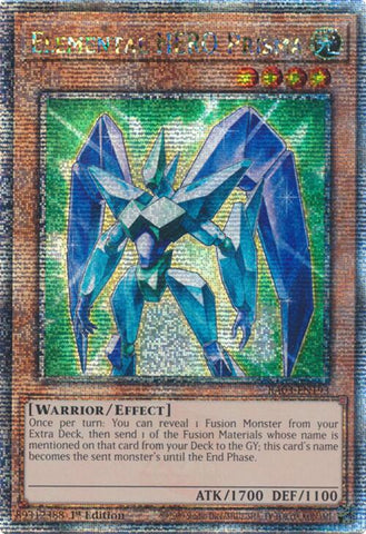 Elemental HERO Prisma (Quarter Century Secret Rare) [RA03-EN193] Quarter Century Secret Rare