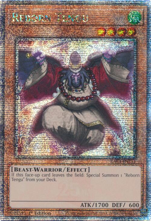 Reborn Tengu (Quarter Century Secret Rare) [RA03-EN251] Quarter Century Secret Rare