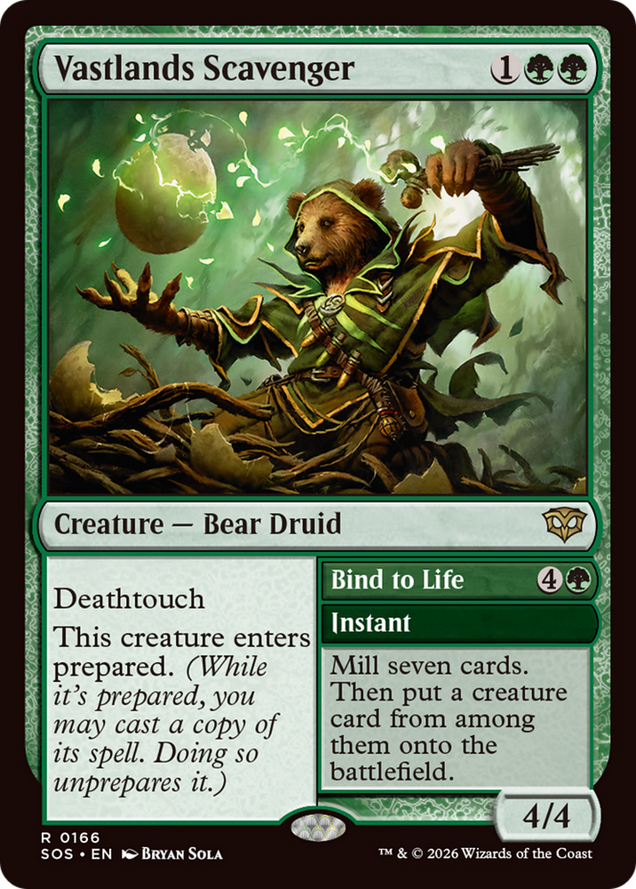 Vastlands Scavenger [Secrets of Strixhaven]