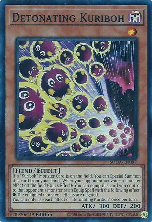 Detonating Kuriboh [SUDA-EN097] Super Rare