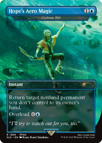 Hope's Aero Magic - Cyclonic Rift [Secret Lair Drop Series]