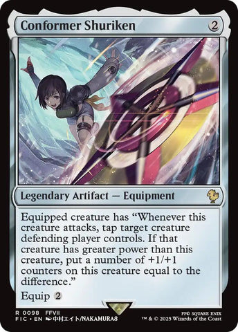 Conformer Shuriken (Surge Foil) [FINAL FANTASY Commander]