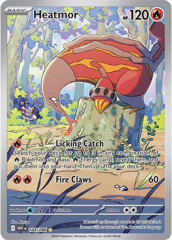 Heatmor (104/086) [Scarlet & Violet: White Flare]