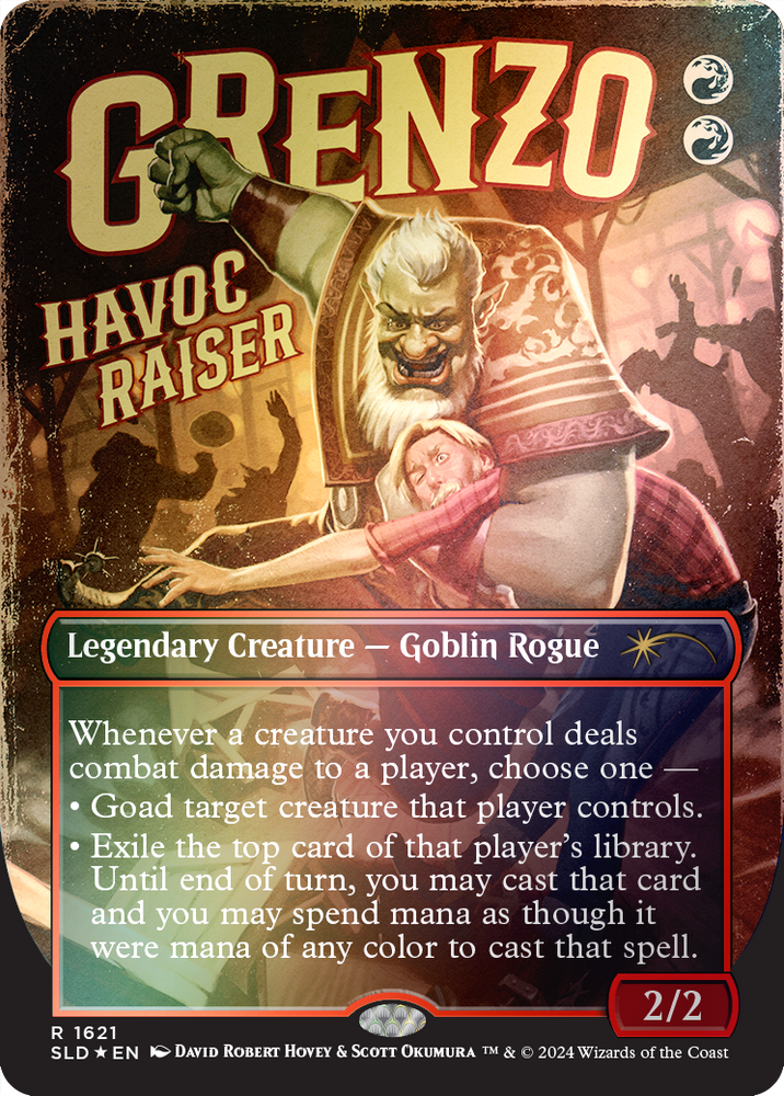 Grenzo, Havoc Raiser (Rainbow Foil) [Secret Lair Drop Series]