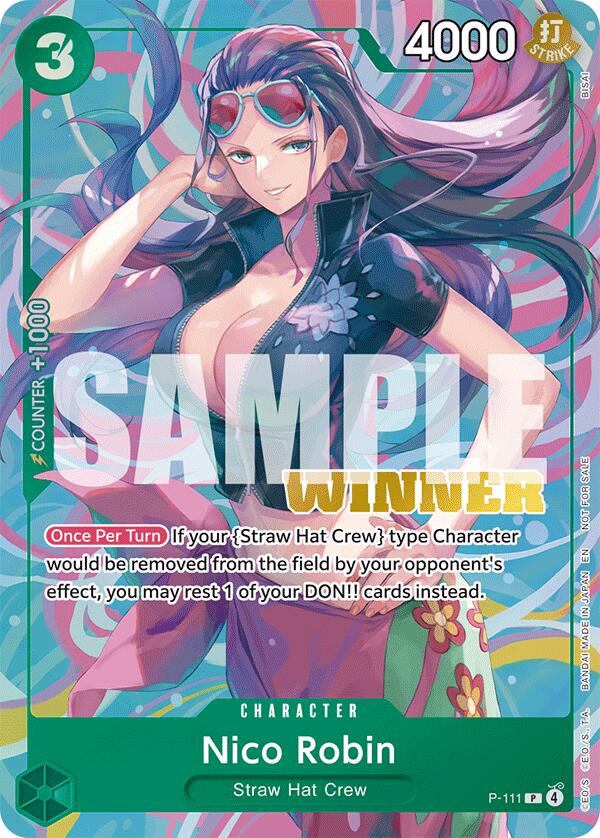 Nico Robin (Heroines Battle Winner Pack) [One Piece Promotion Cards]
