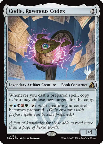Codie, Ravenous Codex [Reality Fracture Promos]