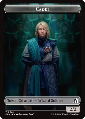 Cadet // Jace Double-Sided Token [Reality Fracture Tokens]