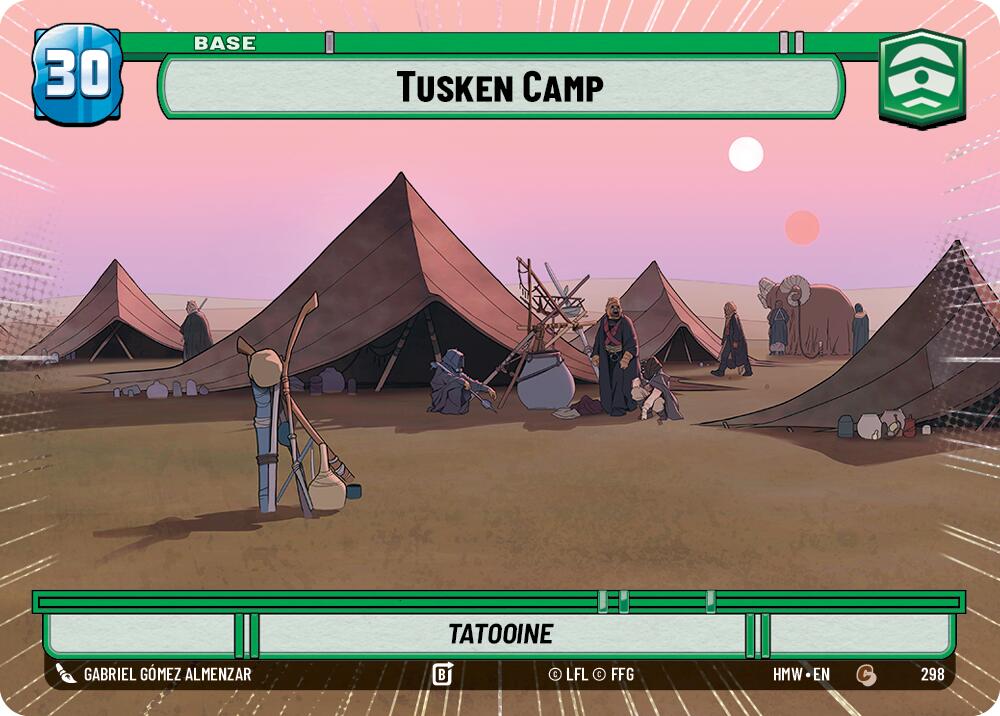 Tusken Camp // Shield (298 // t06/05) (Hyperspace) (298 // T06/05) [Homeworlds]