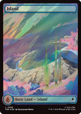 Island (0483) (Surge Foil) [Star Trek]