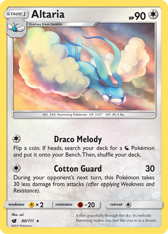 Altaria (80/111) [Sun & Moon: Crimson Invasion]