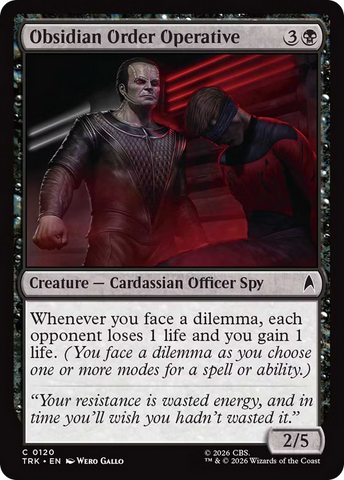 Obsidian Order Operative [Star Trek]